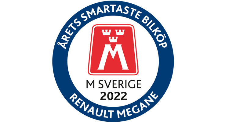 M Sverige utser årets smartaste bilköp 2022 Renault Megane